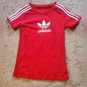 Adidas 3 stripe shirt